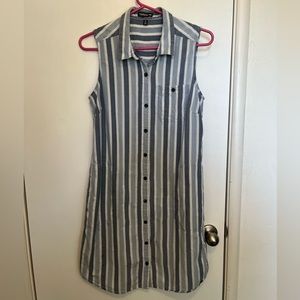 Toad&Co Indigo Ridge striped dress